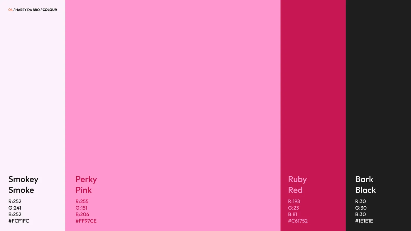 Colour palette